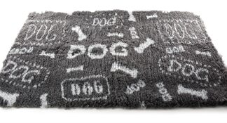 Martin Vetbed Dog Print Grijs / Wit Gerecycled