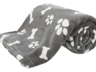 Trixie Hondendeken Kenny Fleece Bot / Pootjes Grijs