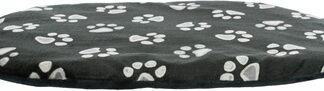 Trixie Hondenkussen Jimmy Ovaal Zwart Met Pootprint