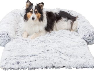 Trixie Sofa Bed Harvey Meubelbeschermer Hoekig Wit / Zwart