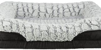 Trixie Vital Hondenmand Lino Hoekig Zwart / Grijs