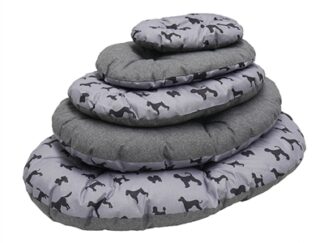 Rosewood Hondenkussen All Seasons Ovaal Hondenprint / Grijs