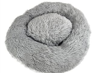 Sazzz Hondenmand Fluffy Lichtgrijs